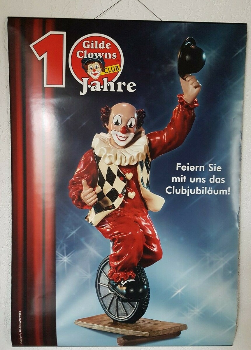 Gilde Clown Club Jetzt wird´s Zeit Poster 