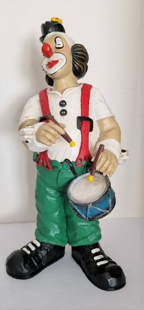 35134-1.B   Clown mit Trommel   1987